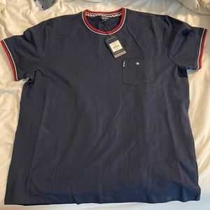 Ben Sherman, Short Sleeve, Dark Blue, Brand New with Tags